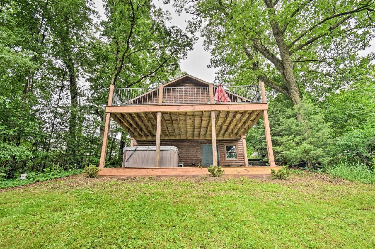 Cozy Amish Country Cabin On Shipshewana Lake! Exterior foto